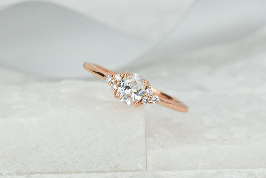 prinses ring, alexia ring, gouden ring, verlovingsring, zilveren ring met stenen, ovale ring, relatiering zilver, zilveren dames ring, rosegouden ring, 925 zilveren ring met stenen