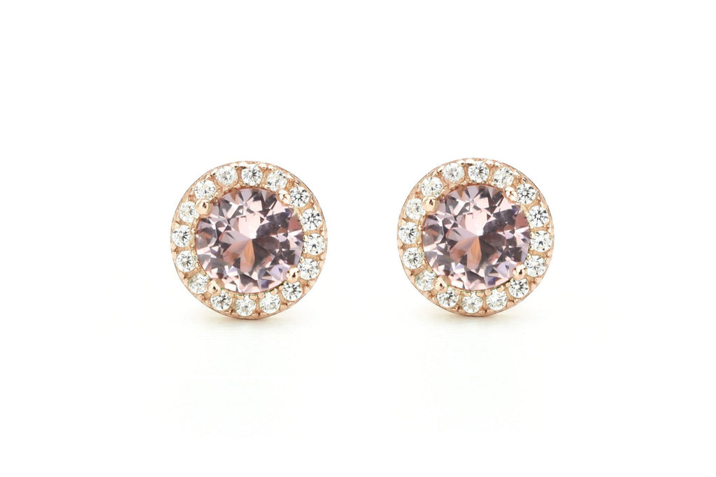 Morganiet stenen oorbellen, oorbellen morganite stenen, gouden morganiet oorbellen, roze oorbellen, natuurstenen oorbellen, ronde oorbellen, 18k oorbellen, morganiet roze oorbellen, roze gouden oorbellen, 18k rose gouden morganiet oorbellen, zilveren morganiet oorbellen, zilveren ronde oorbellen, zilveren 925 oorbellen natuurstenen, birthstone, geboorte stenen