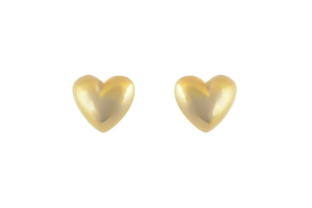 14k gouden harten oorbellen, gouden hartjes oorknoppen, dames ghart oorbellen, meisjes hartjes oorbellen goud, gouden oorbellen hartjes, 14k kleine hart oorbellen, dichte oorbellen hartjes goud
